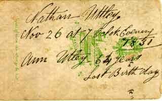 [Name and Date of Birth]